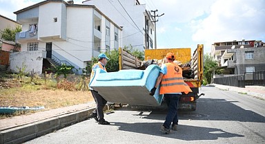 Çayırova’da kaba atıklar toplanıyor!