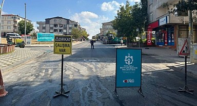 Darıca’da bu cadde yenilendi!