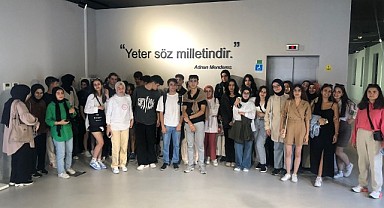 Darıcalı gençler Demokrasi Adasını gezdi!