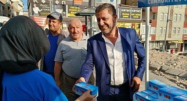 Dilovası CHP’den vatandaşa kandil simidi!