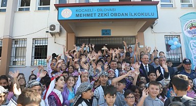 Dilovası'nda öğrenciler kırtasiye malzemelerine kavuştu!