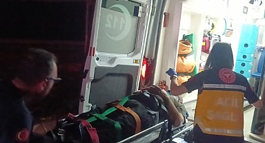 Halk otobüsünün çarptığı yaya yaralandı!