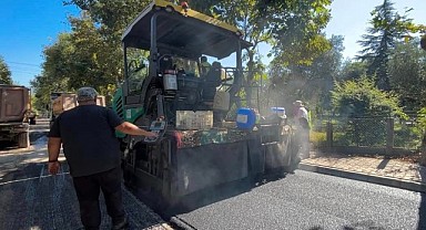 İbni Sina Caddesi’ne 500 ton asfalt!