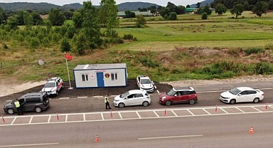 Jandarma son bir ayda 90 bin 418 aracı denetledi!
