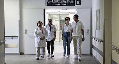 Kemik iliği bağışı sayesinde kansere
