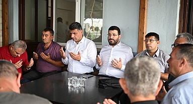 Şehitlere Kur'an-ı Kerim okuyup dua ettiler!