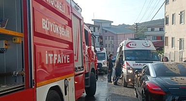 Şömine ateşi çatıda yangın çıkardı: 2 kişi tedaviye alındı!