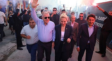 Ümit Özdağ'a Gebze'de coşkulu karşılama!