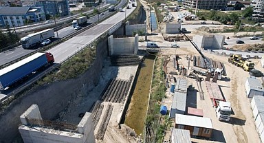 Yeşilova-Solaklar Kavşağı’na 155 adet fore kazık!