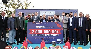 Büyükgöz’den amatör spor kulüplerine dev destek!