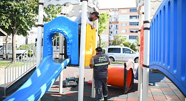 Çayırova’da çocuk parkları yenileniyor!