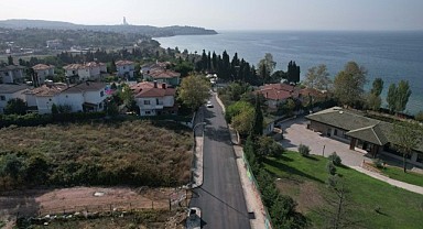 Darıca’da bu caddenin üst yapısı tamamen yenilendi!