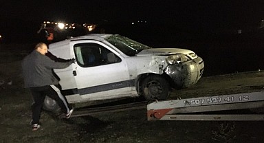 Feci kazadan burnu bile kanamadan kurtuldu!