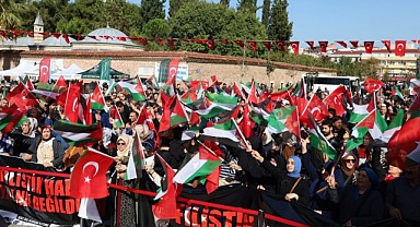 Gebze tek yürek oldu: Gazze için toplandılar!
