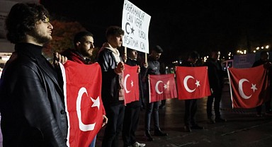 Gençler, Pençe-Kilit şehidimiz için meydana çıktı!