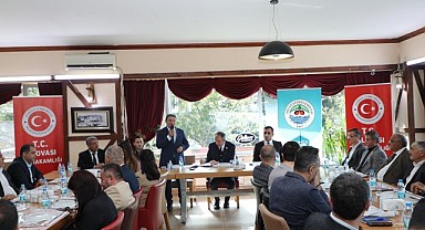 Kubilay ve Şayir muhtarları misafir etti