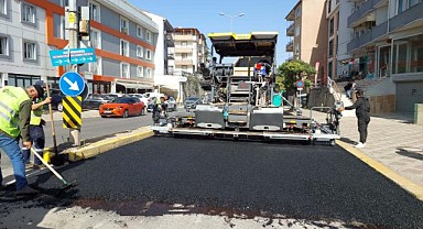 Sırrıpaşa Vatan Caddesi’nin üstyapısı yenileniyor