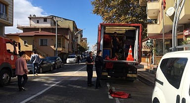Gaz kokusu panik yarattı!