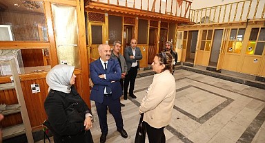 Tarihi Çarşı Hamamı yeniden hayat bulacak