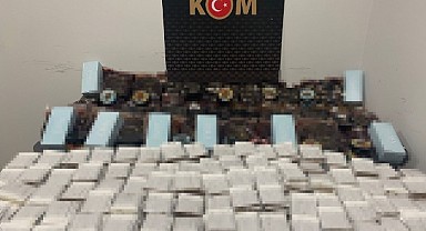 TEM’de 245 kilo kaçak tütünle yakalandı!