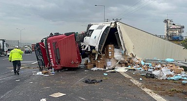 Anadolu Otoyolu’nda kaza! 4 kişi yaralandı