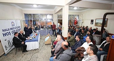 Büyükgöz, Cumaköy sakinleri ile bir araya geldi