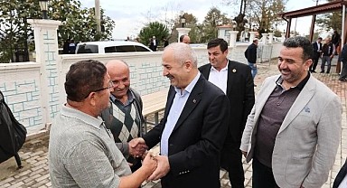 Büyükgöz, Tepemanayır ve Ahatlı sakinleriyle bir araya geldi