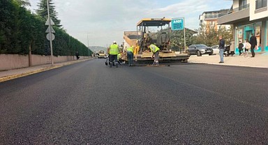 Büyükşehir üstyapı çalışmalarına devam ediyor