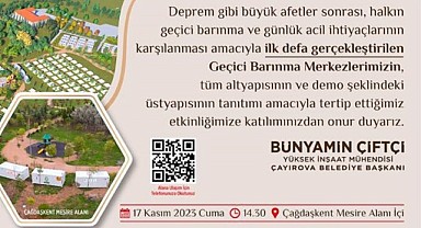 Çağdaşken'e açılacak barınma evi tanıtılacak