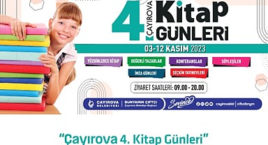 Çayırova 4. Kitap günleri yarın başlıyor