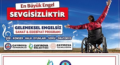 Çayırova'da engelli bireyle unutulmuyor