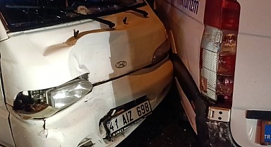 Çayırova'da kaza! 1 kişi yaralandı