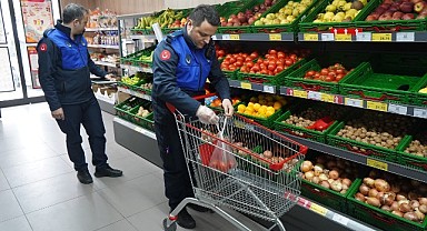 Çayırova Zabıtası, market denetiminde