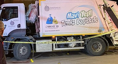 Çöp kamyonu sürücüsünü araçtan indirip vurdular!