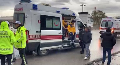 Dilovası’nda işçi servisi devrildi! 9 kişi yaralandı
