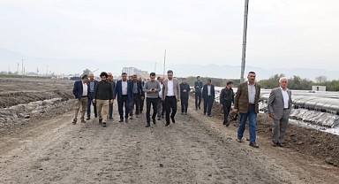 Dip çamuru temizliği muhtarlardan övgü aldı