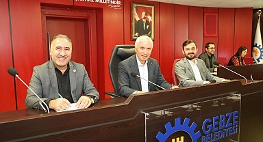 Gebze Belediyesi, olağan meclis toplantısı gerçekleşti
