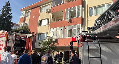 Gebze’de yangın! 1 kişi yaralandı