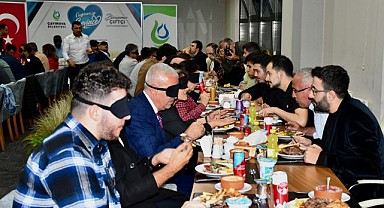 Karanlıkta kalmanın zorluğu, yaşayarak anlatıldı