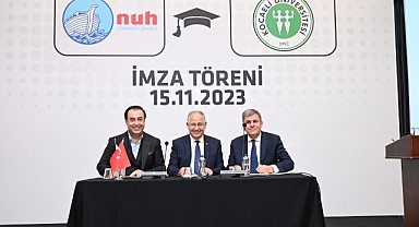 Nuh Çimento ile Kocaeli Üniversitesi arasında protokol imzalandı