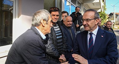 Vali Yavuz, Gebzelilerle bir araya geldi