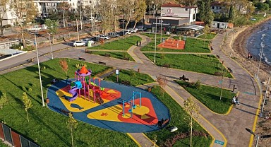 Yarımca, yeni sahil parkına kavuştu