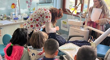 Darıca ADSM'den öğrencilere diş taraması