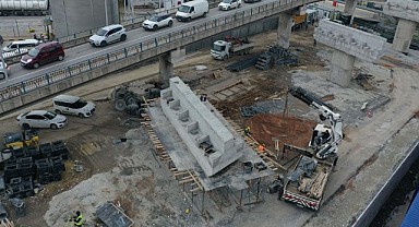 Darıca Osmangazi Köprüsü’nde yoğun çalışma