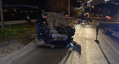 İzmit'te feci kaza! 3 kişi yaralandı