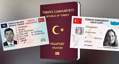 Kimlik kartı, pasaport ve ehliyet fiyatları arttı