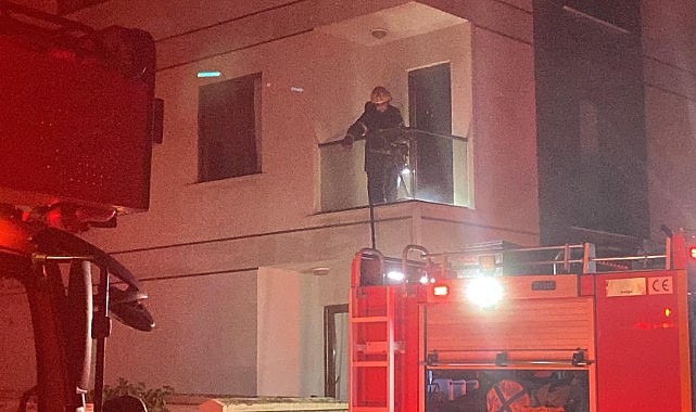Kızgın yağ, yangına sebep oldu!