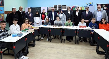 Özel eğitim sınıflarında ders başladı