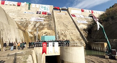 Teknolojik donanıma sahip İhsaniye Barajı açıldı
