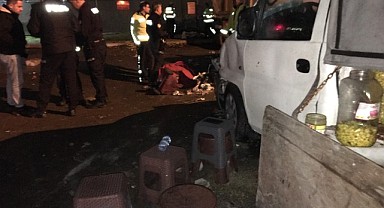 Tırın altında kalan şahıs hayatını kaybetti